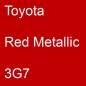 Preview: Toyota, Red Metallic, 3G7.